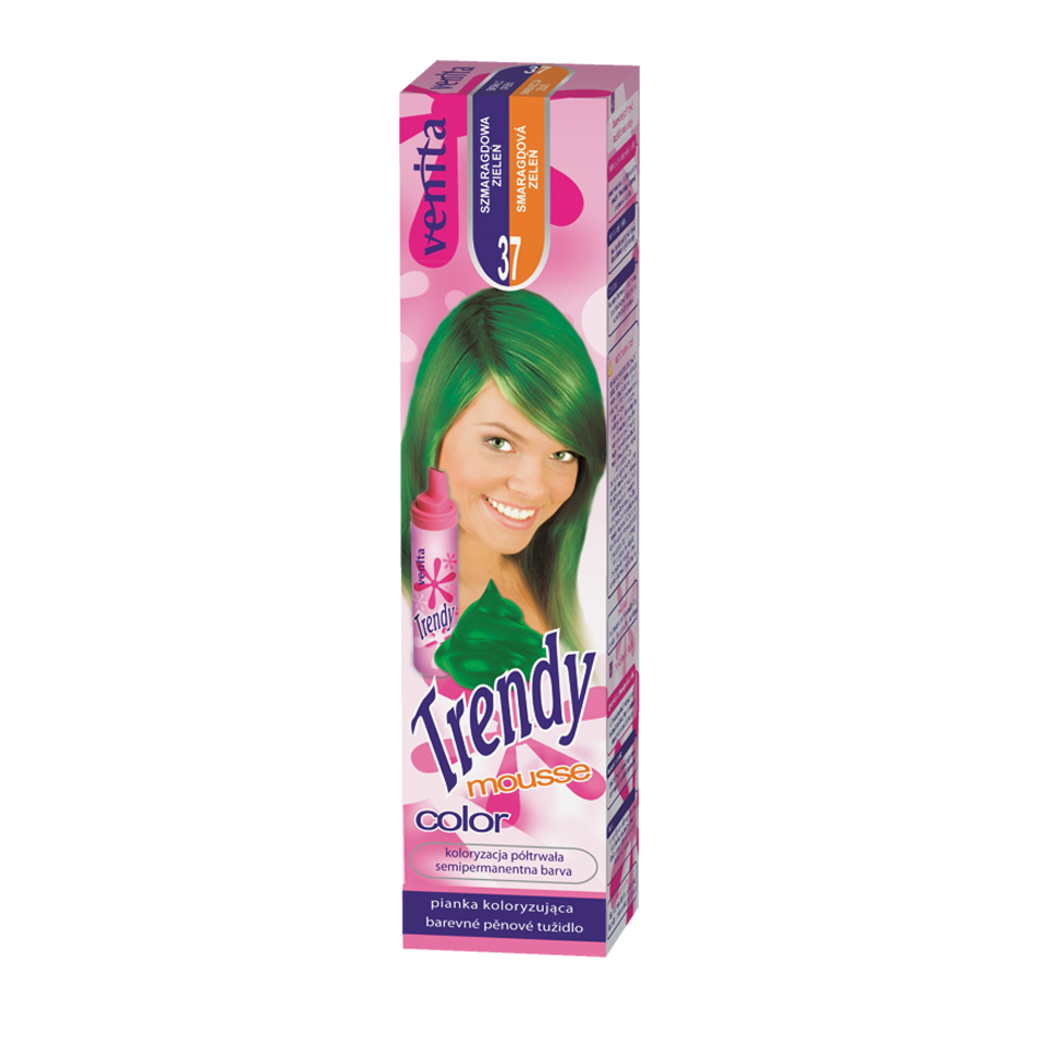 Venita - koloryzująca pianka, szmaragdowa zieleń, 75 ml