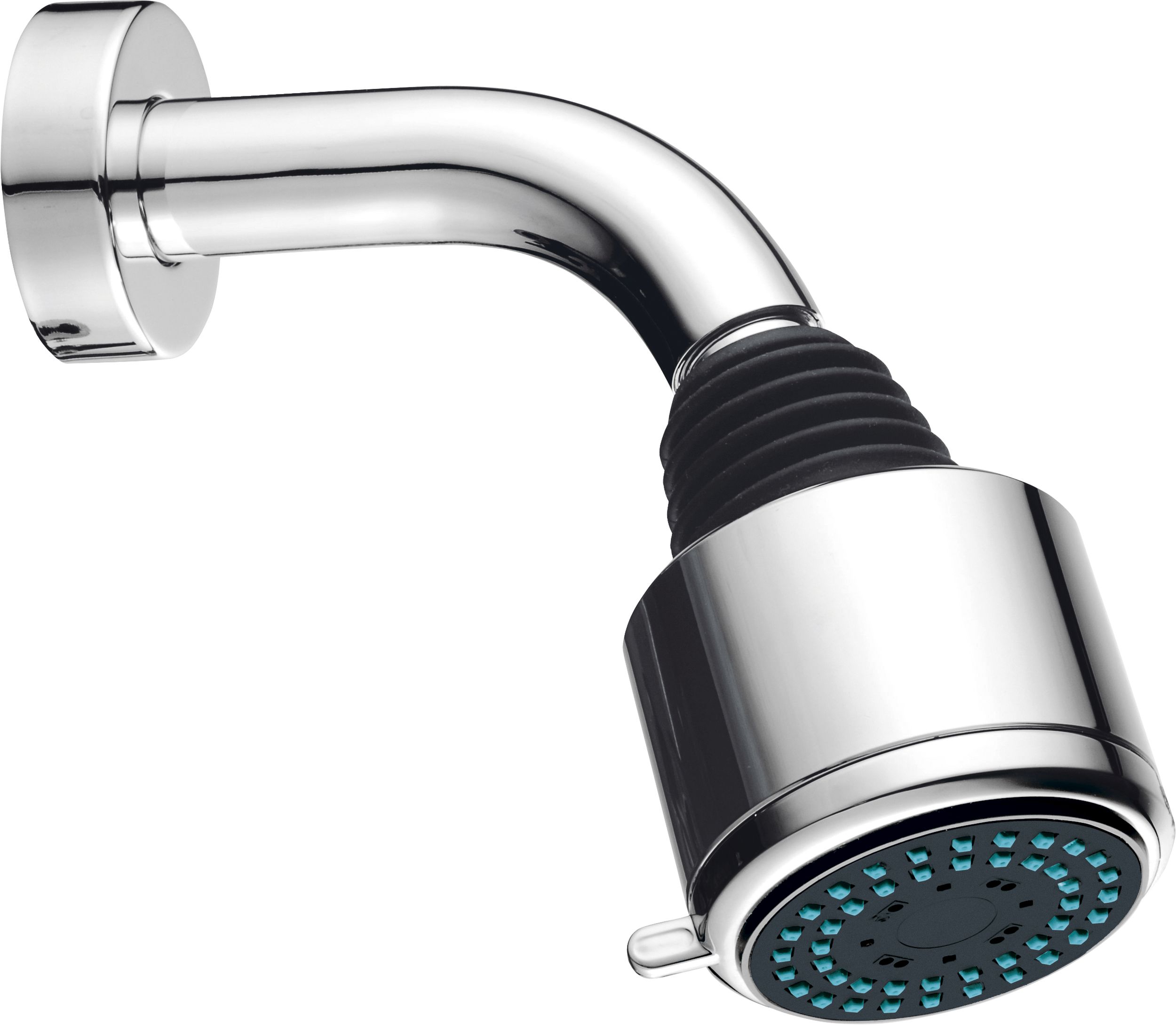 Ferro NPG deszczownica z ramieniem 7,5x7,5 cm okrągła chrom NPG01