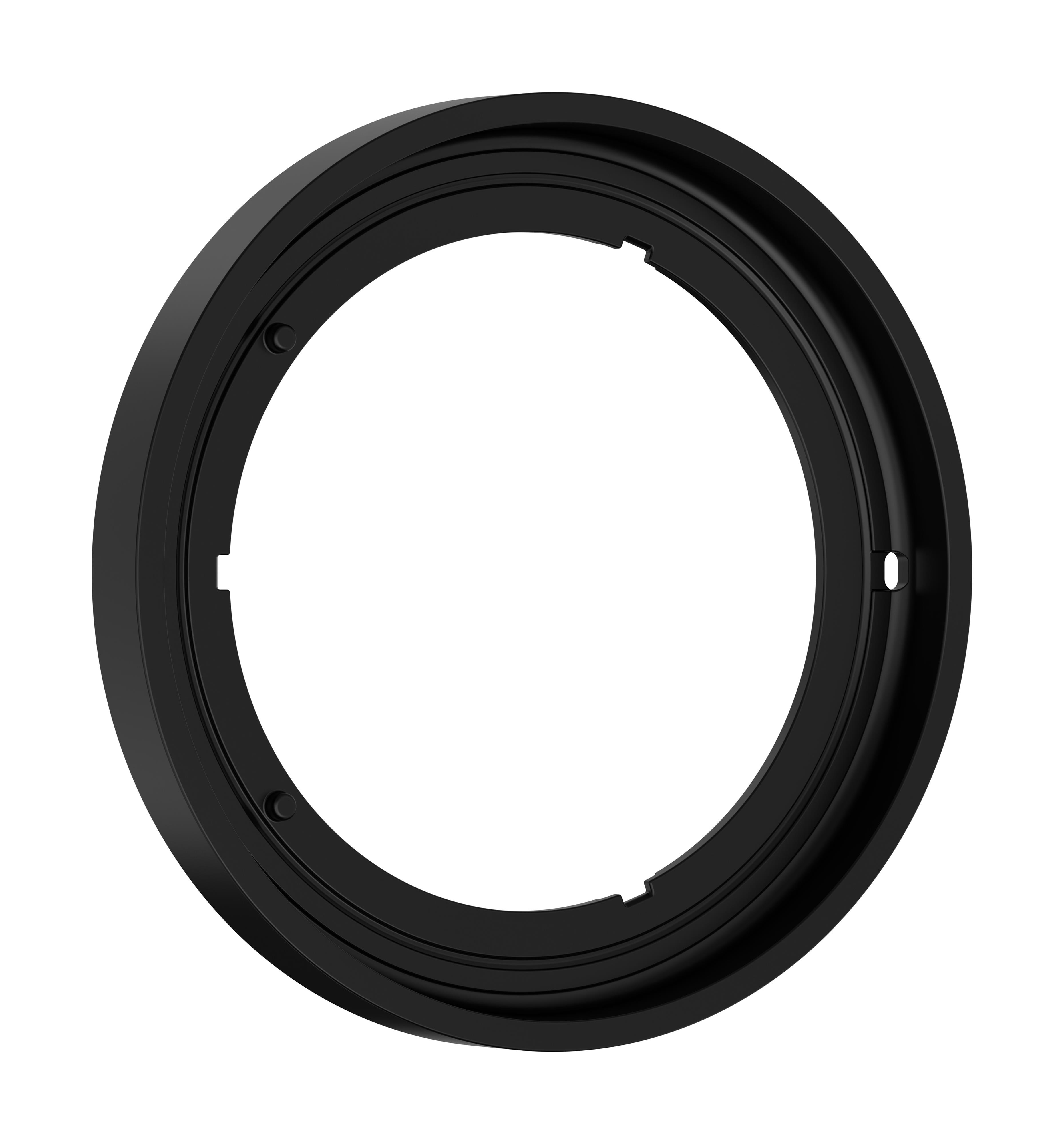 Hansgrohe ShowerSelect Comfort S rozeta przedłużająca czarny mat 13614670