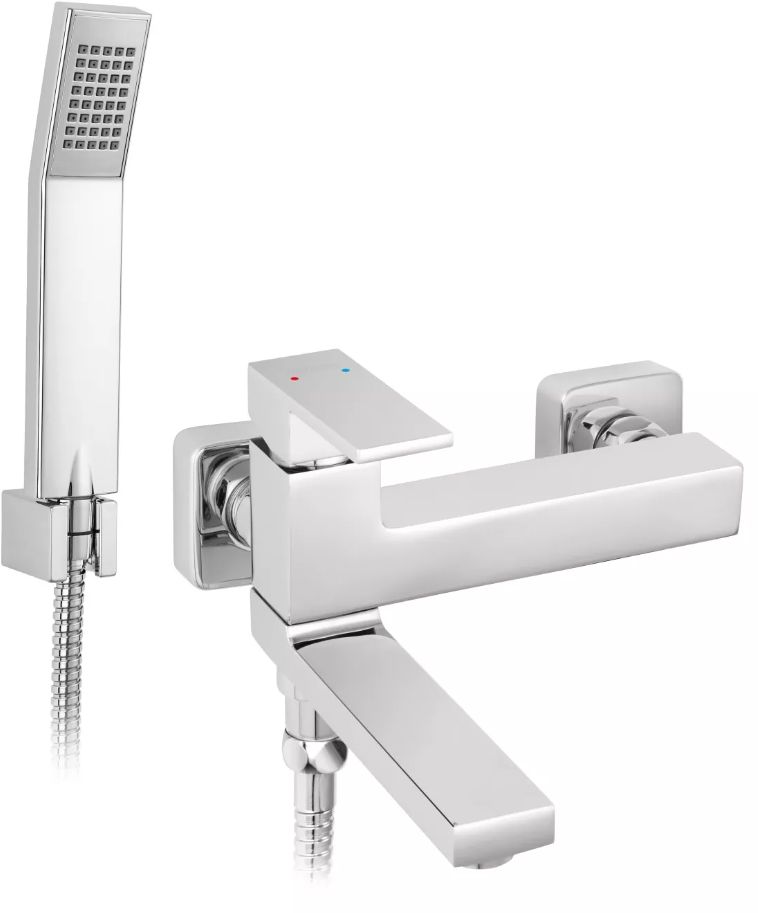 Ferro Zicco bateria wannowo-prysznicowa ścienna chrom BZI11R - Wysyłka w 24h