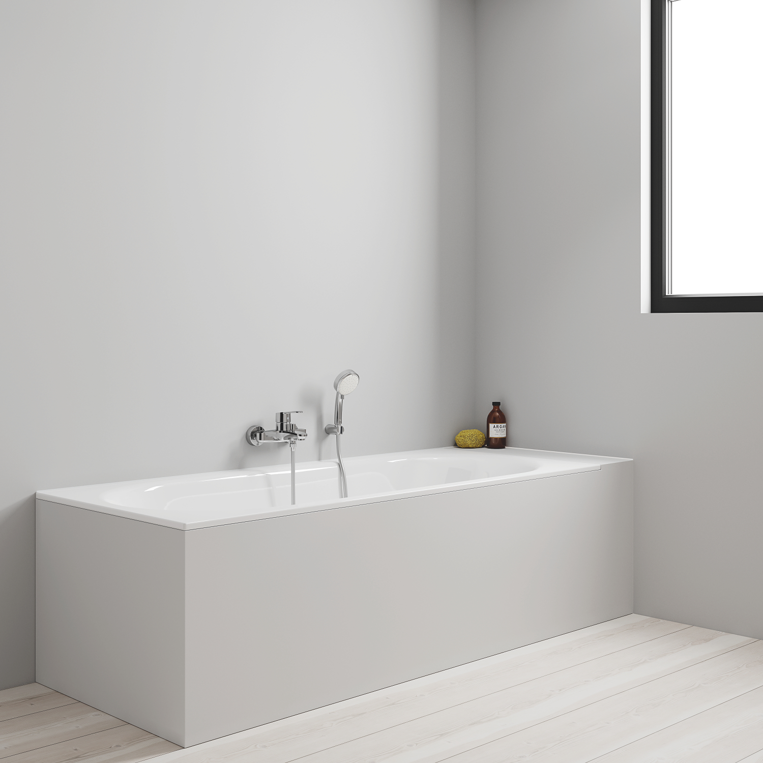 Grohe Eurostyle Cosmopolitan bateria wannowo-prysznicowa ścienna chrom 3359220A - Wysyłka w 24h