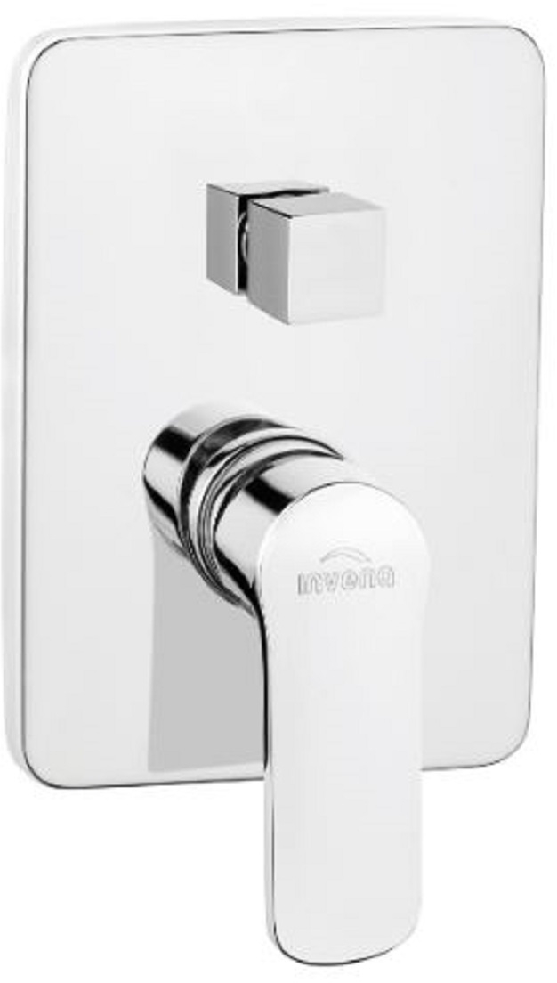 Invena Siros bateria wannowo-prysznicowa podtynkowa chrom BP-90-CK2