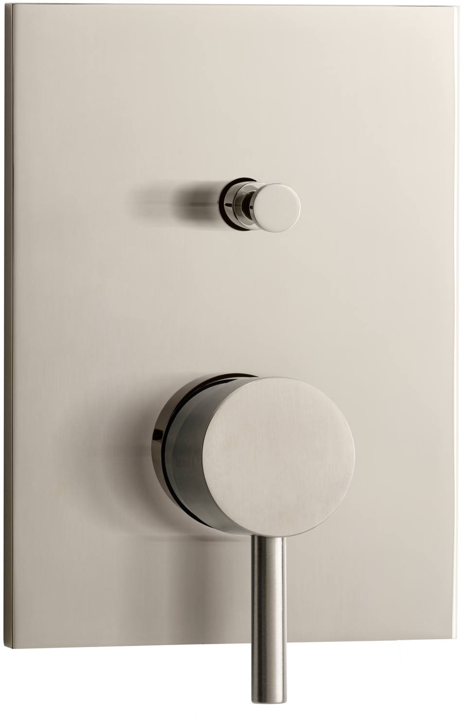 Herzbach Design iX bateria wannowo-prysznicowa podtynkowa stal szczotkowana 17.130305.2.09