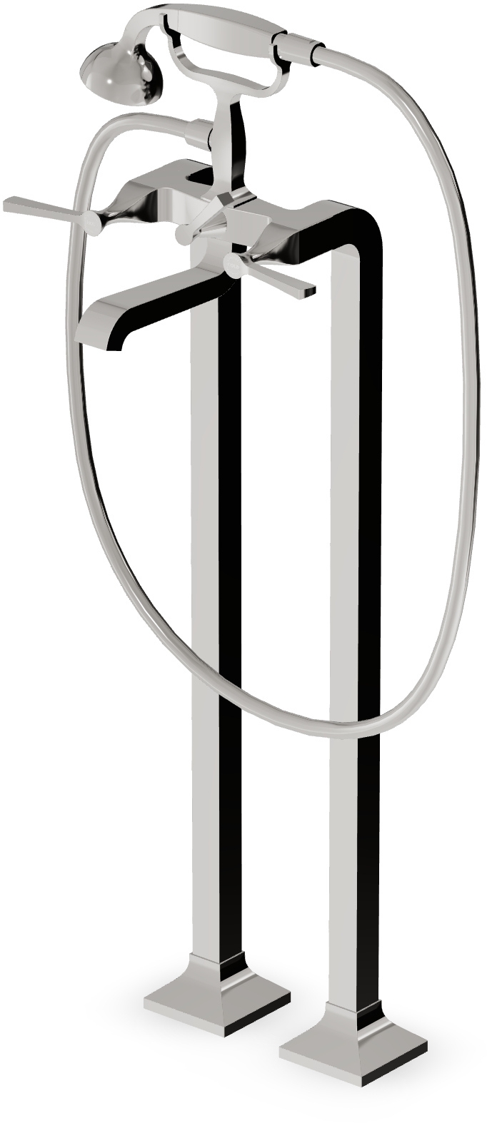 Zucchetti Bellagio bateria wannowo-prysznicowa wolnostojąca ZB2247.C8