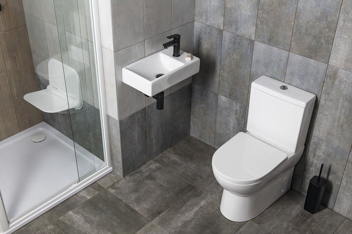 Sapho Minos umywalka 45x26 cm ścienna prostokątna prawa biała 4057