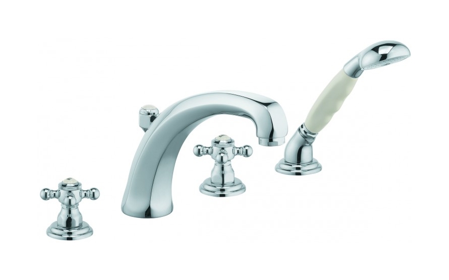 Kludi 1926 bateria wannowo-prysznicowa 4-otworowa chrom 515240520 - Wysyłka w 24h