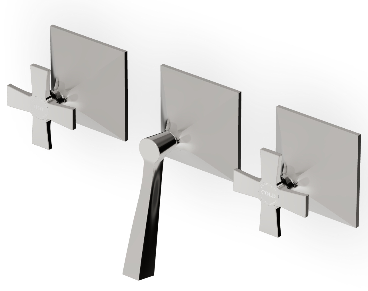 Zucchetti Bellagio bateria wannowo-prysznicowa podtynkowa ZB1695.C8