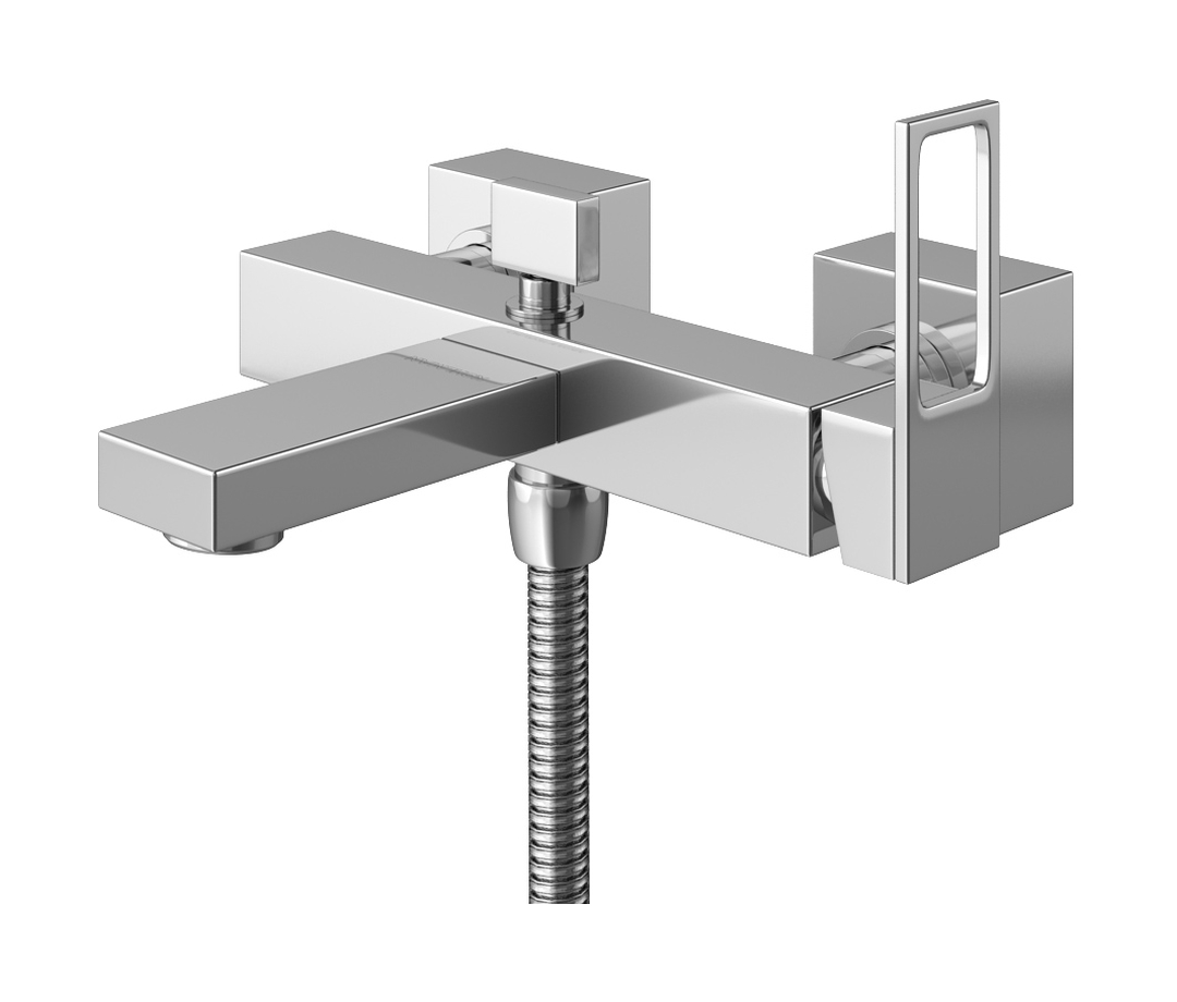 Kohlman Nexen bateria wannowo-prysznicowa ścienna chrom QW110U