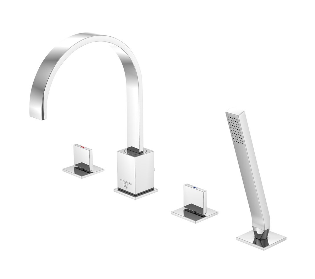 Steinberg 135 bateria wannowo-prysznicowa 4-otworowa chrom 1352402