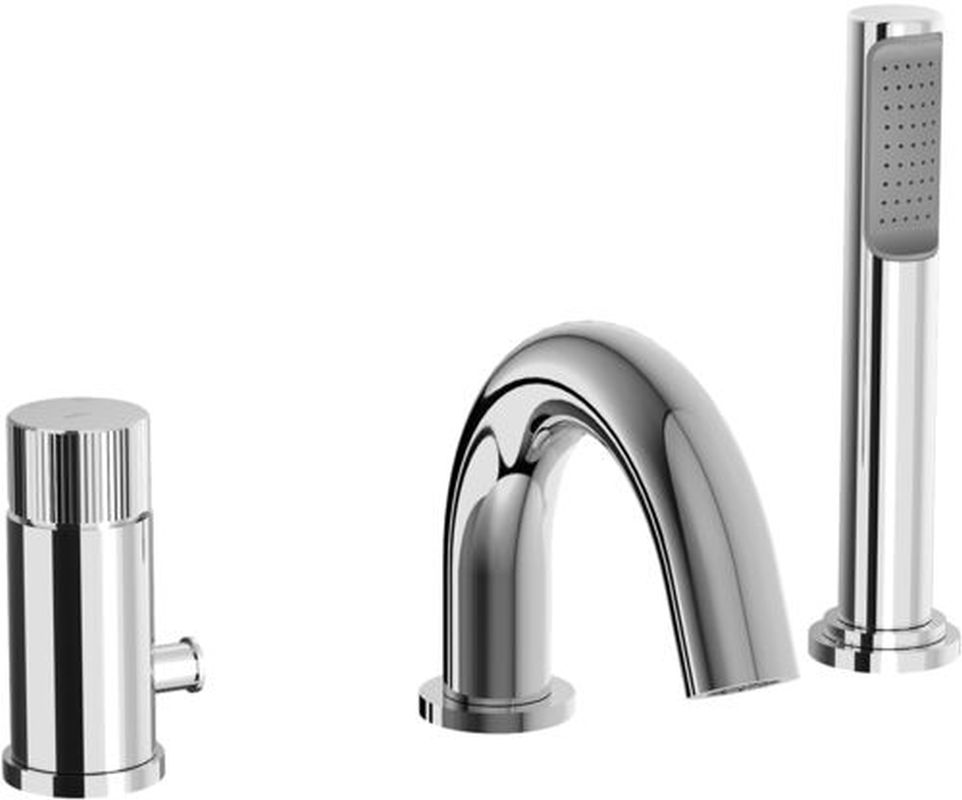 Paffoni Jo bateria wannowo-prysznicowa 3-otworowa chrom JO047CR