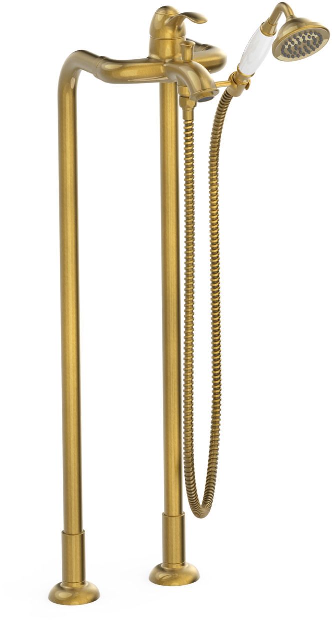 Tres Clasic-Tres bateria wannowo-prysznicowa wolnostojąca mosiądz antyczny 24219402LV