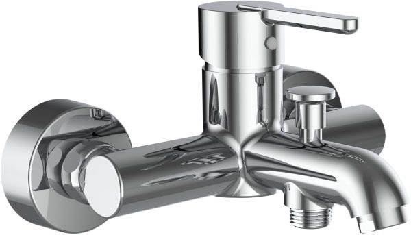 Laufen Lua bateria wannowo-prysznicowa ścienna chrom H3210810044001