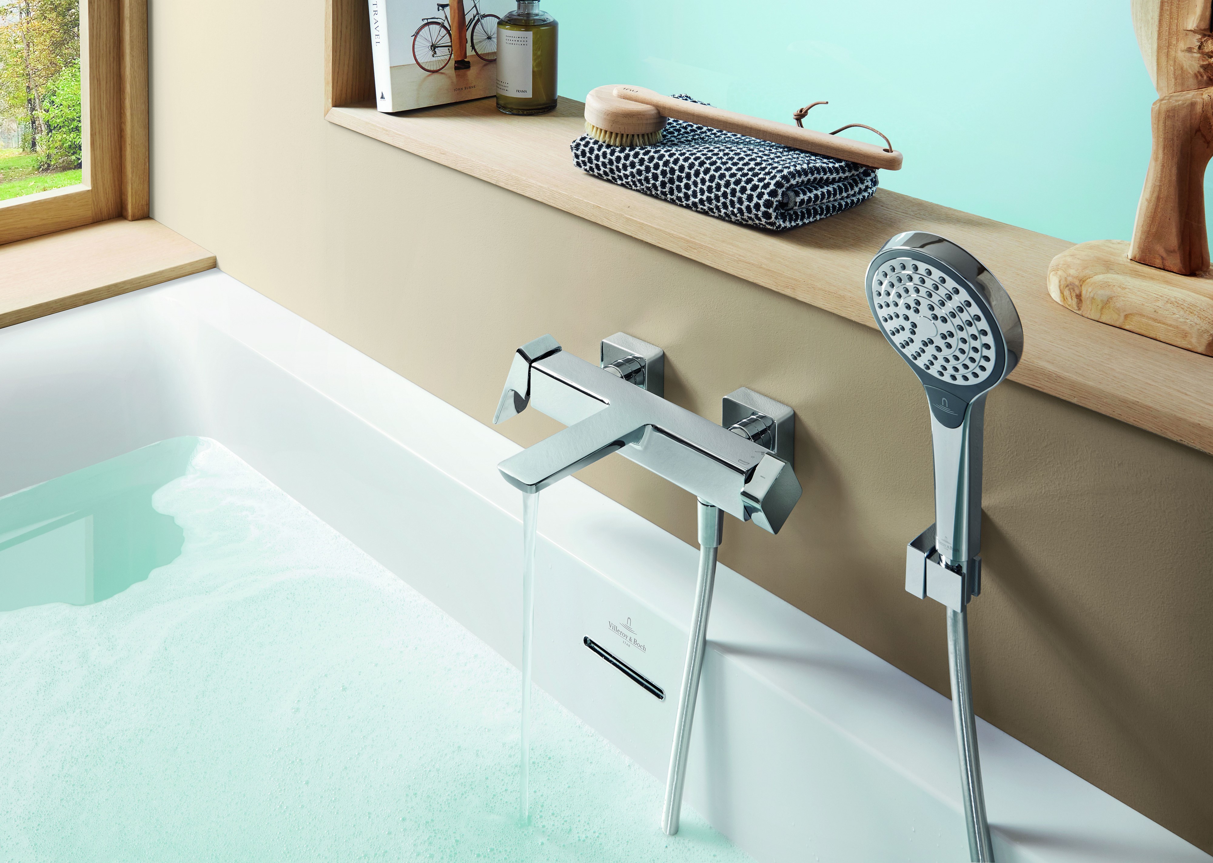 Villeroy & Boch Subway 3.0 bateria wannowo-prysznicowa ścienna chrom TVT11200200061