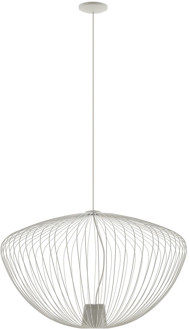 Nowodvorski Lighting Pumpkin lampa wisząca 1x10 W Silk gray 11251