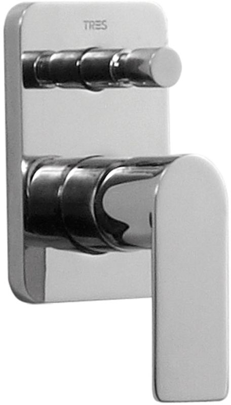 Tres Loft-Tres bateria wannowo-prysznicowa podtynkowa chrom 200.180.01