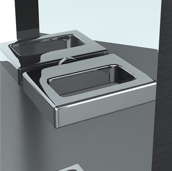 Kohlman Nexen bateria wannowo-prysznicowa podtynkowa chrom QW217U