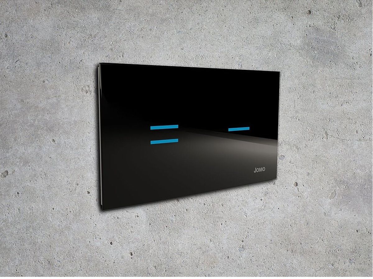 Werit Jomo E-motion przycisk spłukujący do WC elektroniczny szkło czarne 110-000000043 - Wysyłka w 24h