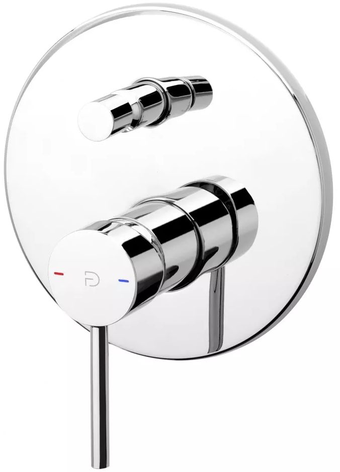 FDesign Flusso bateria wannowo-prysznicowa podtynkowa chrom FD1-FLS-7P-11 - Wysyłka w 24h