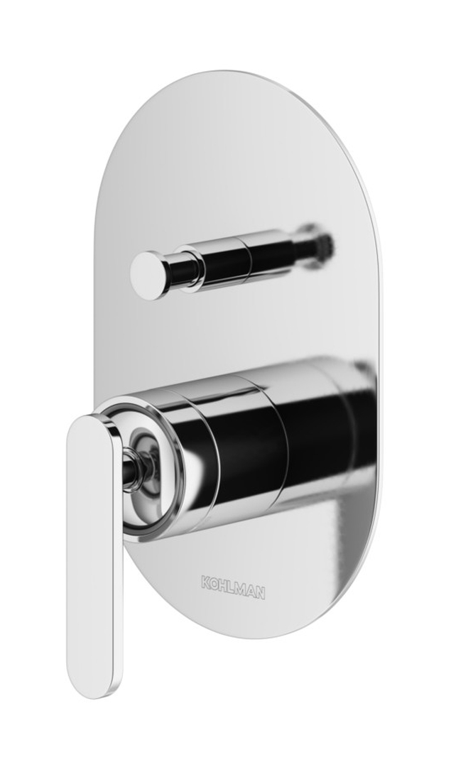 Kohlman Boxine bateria wannowo-prysznicowa podtynkowa chrom QW210B