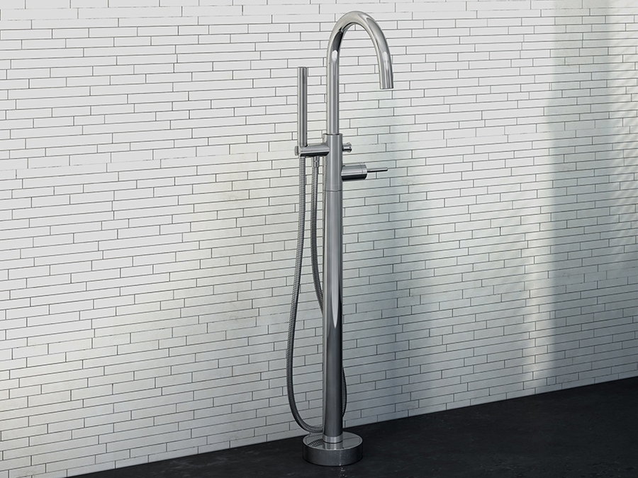 Kohlman Maxima bateria wannowo-prysznicowa wolnostojąca chrom QF1170M