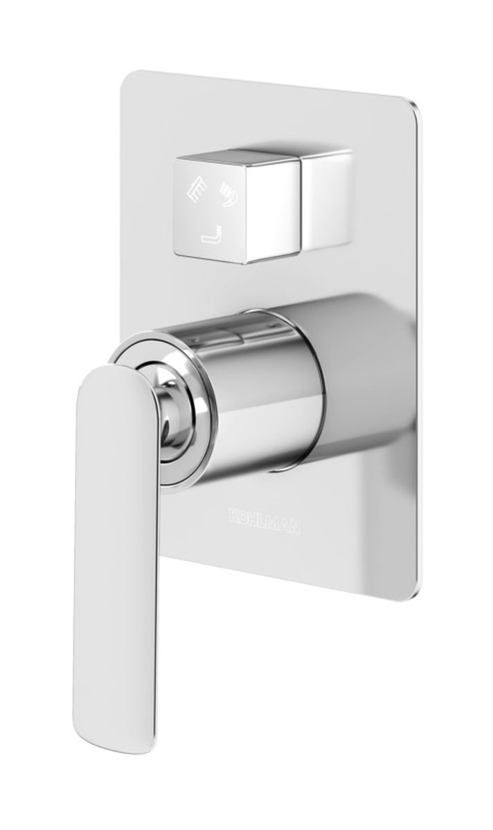 Kohlman Experience bateria wannowo-prysznicowa podtynkowa chrom QW211E