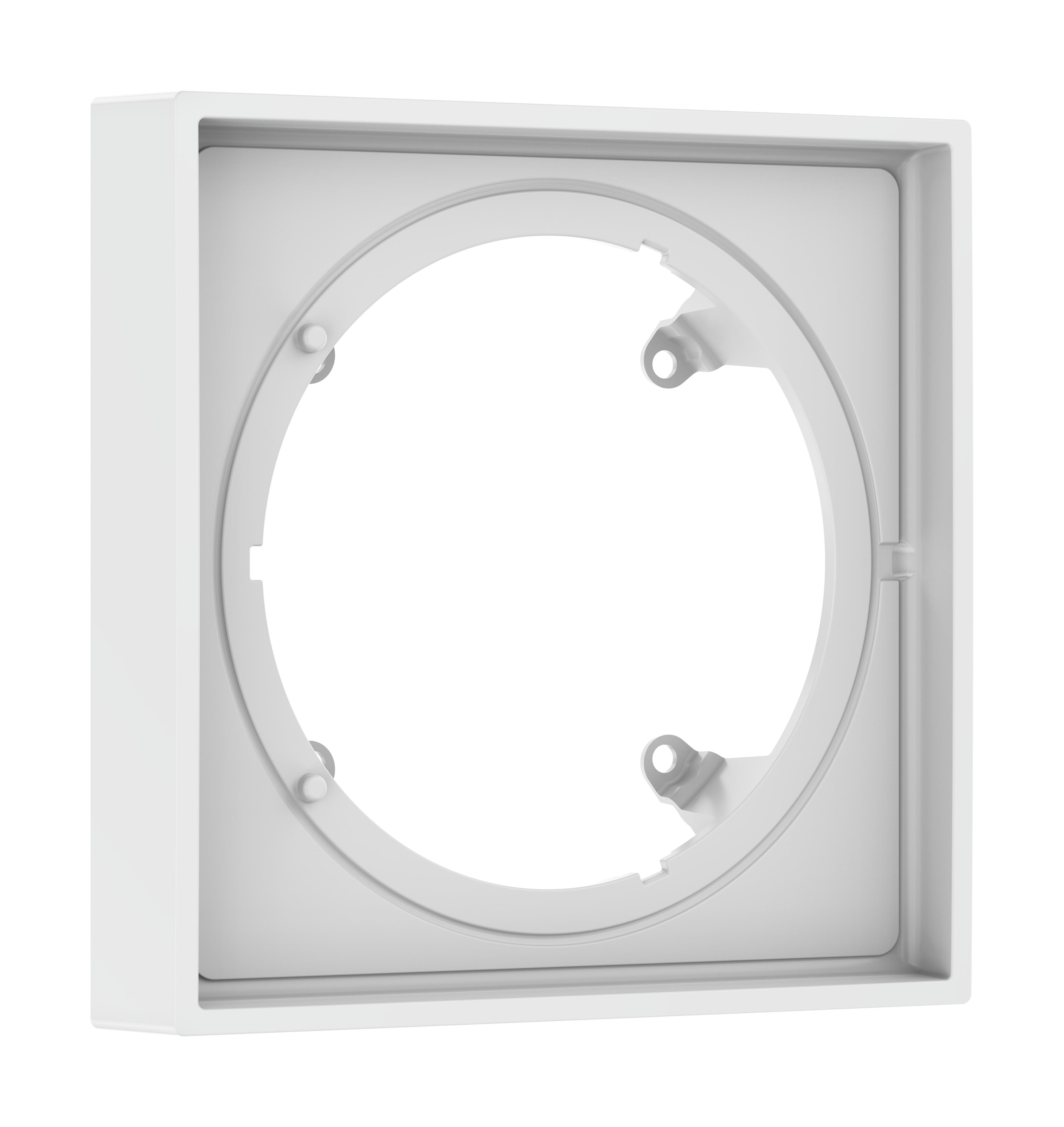 Hansgrohe ShowerSelect Comfort E rozeta przedłużająca biały mat 13617700