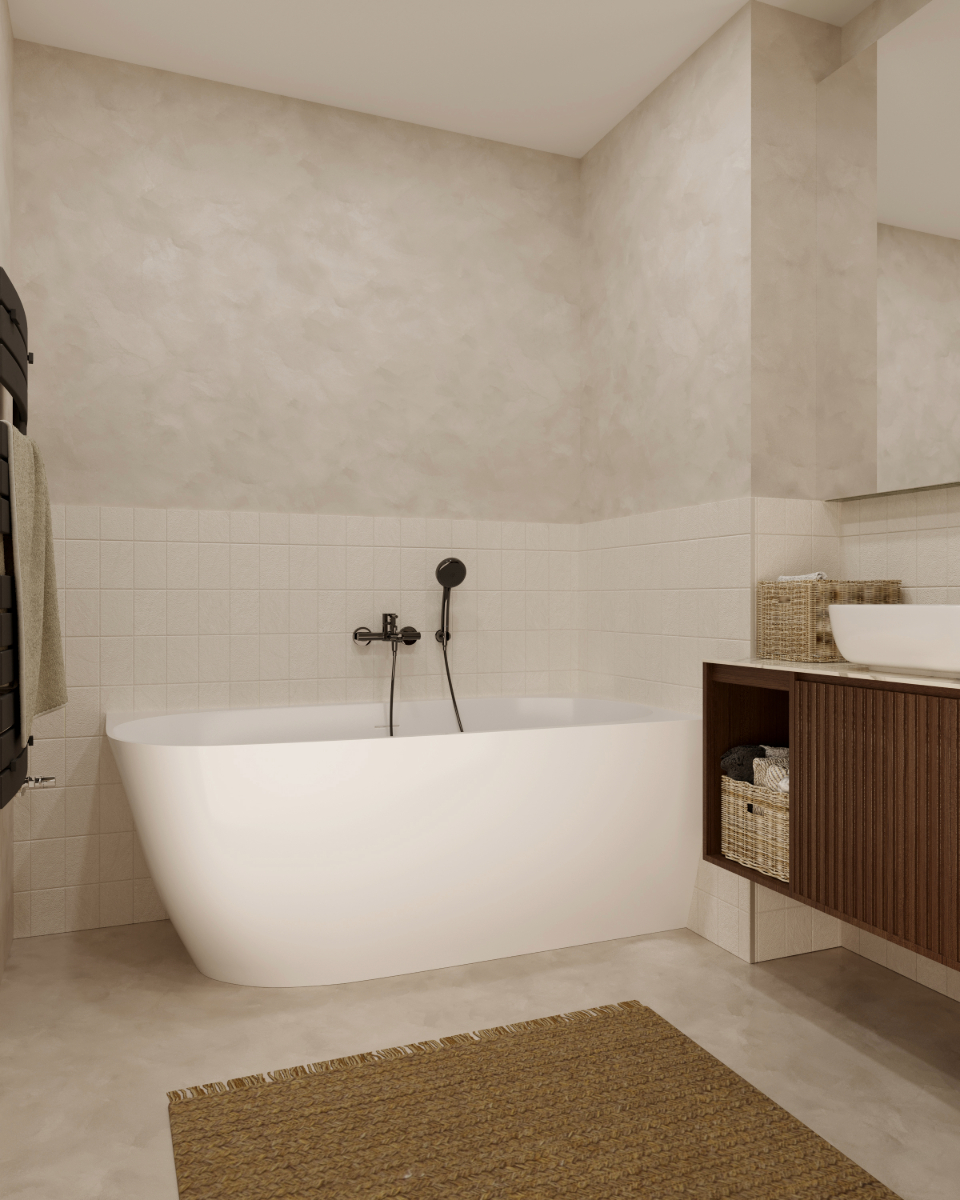 Zestaw Hagser Lisa bateria wannowo-prysznicowa ścienna z kompletem natryskowym Lara Birgit czarny mat HGR32000036 - Wysyłka w 24h