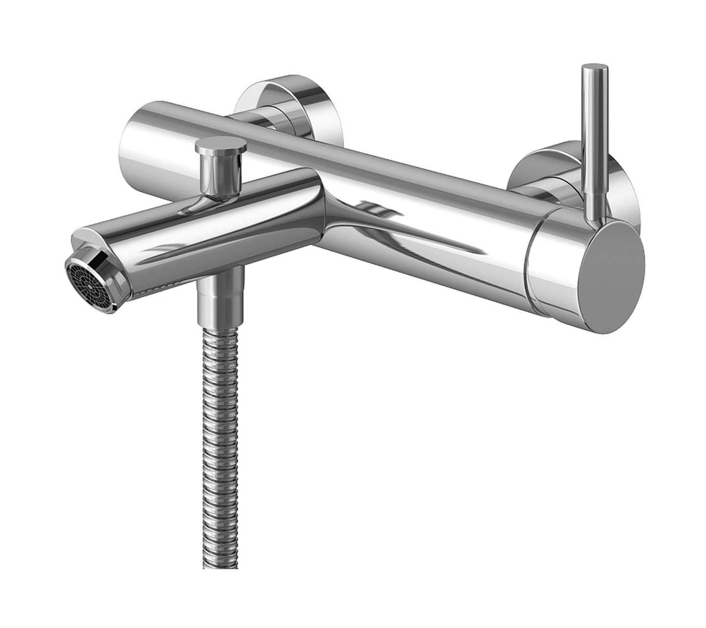 Kohlman Roxin bateria wannowo-prysznicowa ścienna chrom QW110R