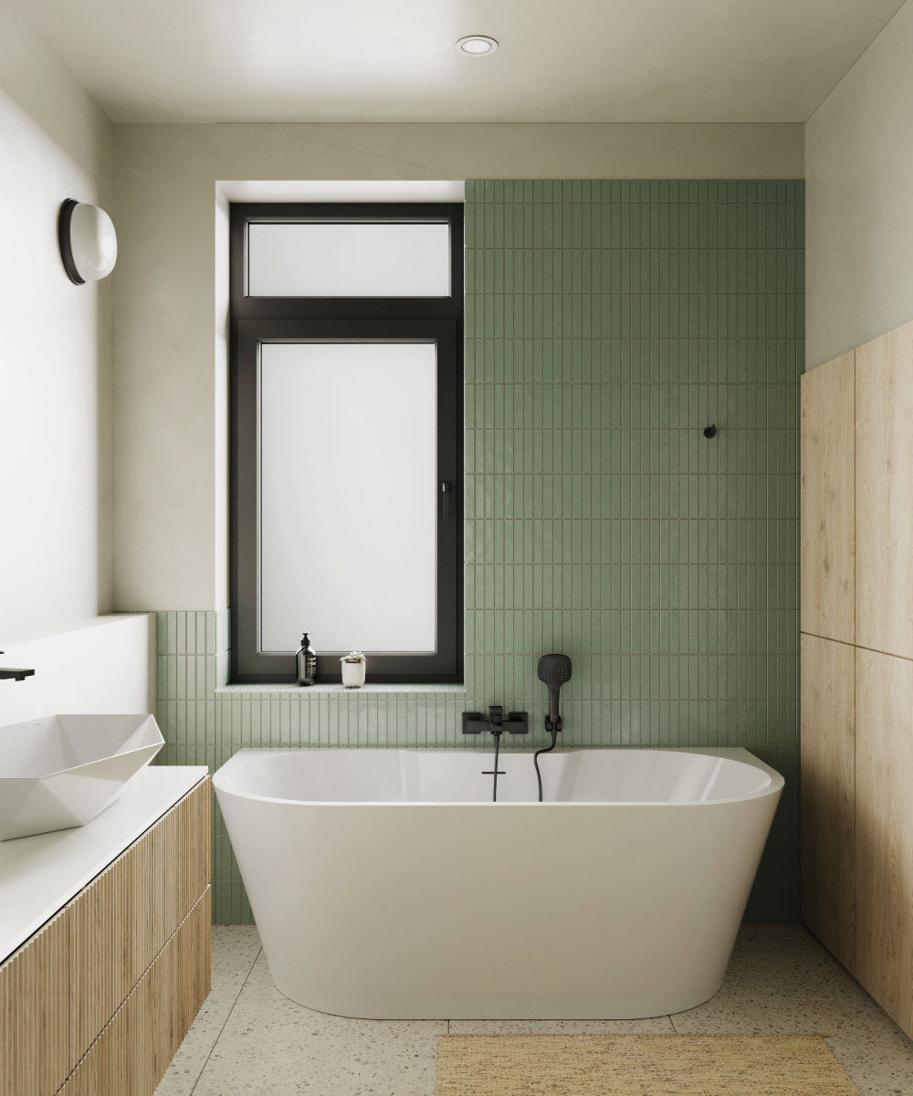 Zestaw Hagser Ulva bateria wannowo-prysznicowa ścienna z kompletem natryskowym Emma Birgit czarny mat HGR56000036 - Wysyłka w 24h