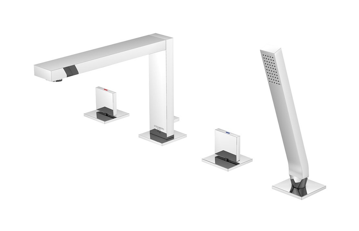 Steinberg 160 bateria wannowo-prysznicowa 4-otworowa chrom 1602402