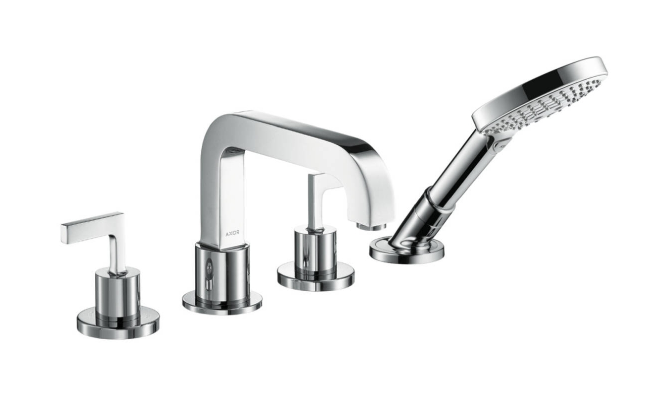 Axor Citterio bateria wannowo-prysznicowa 4-otworowa chrom 39454000