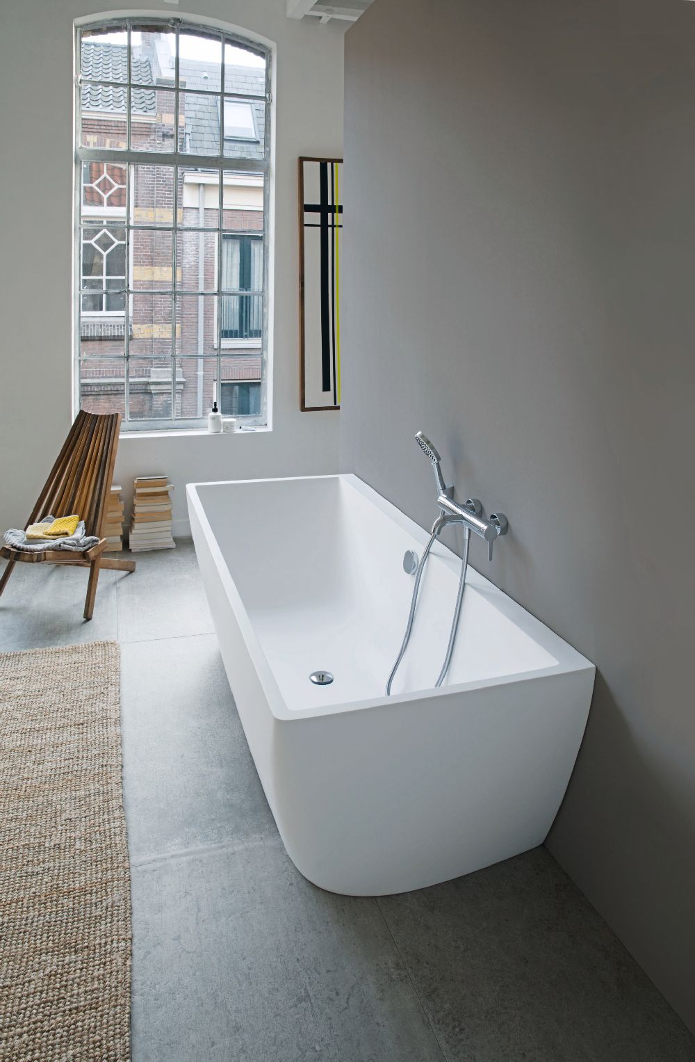 Duravit C.1 bateria wannowo-prysznicowa ścienna chrom C15230000010