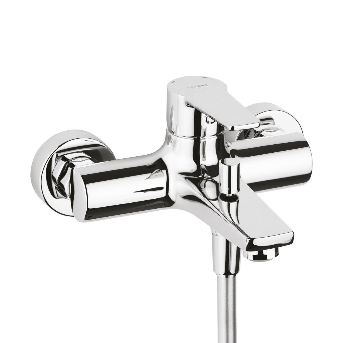 Oltens Jog bateria wannowo-prysznicowa ścienna chrom 34003100 - Wysyłka w 24h