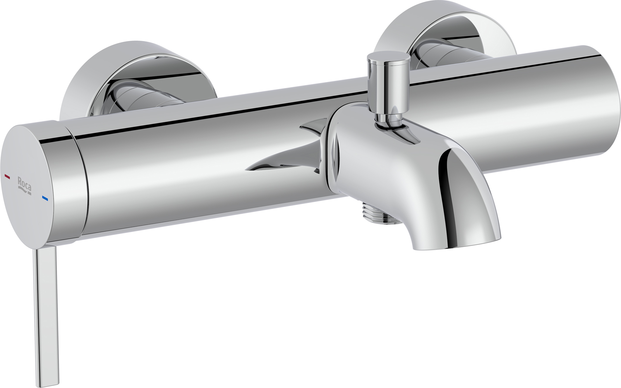 Roca Ona bateria wannowo-prysznicowa ścienna chrom A5A029EC00 - Wysyłka w 24h