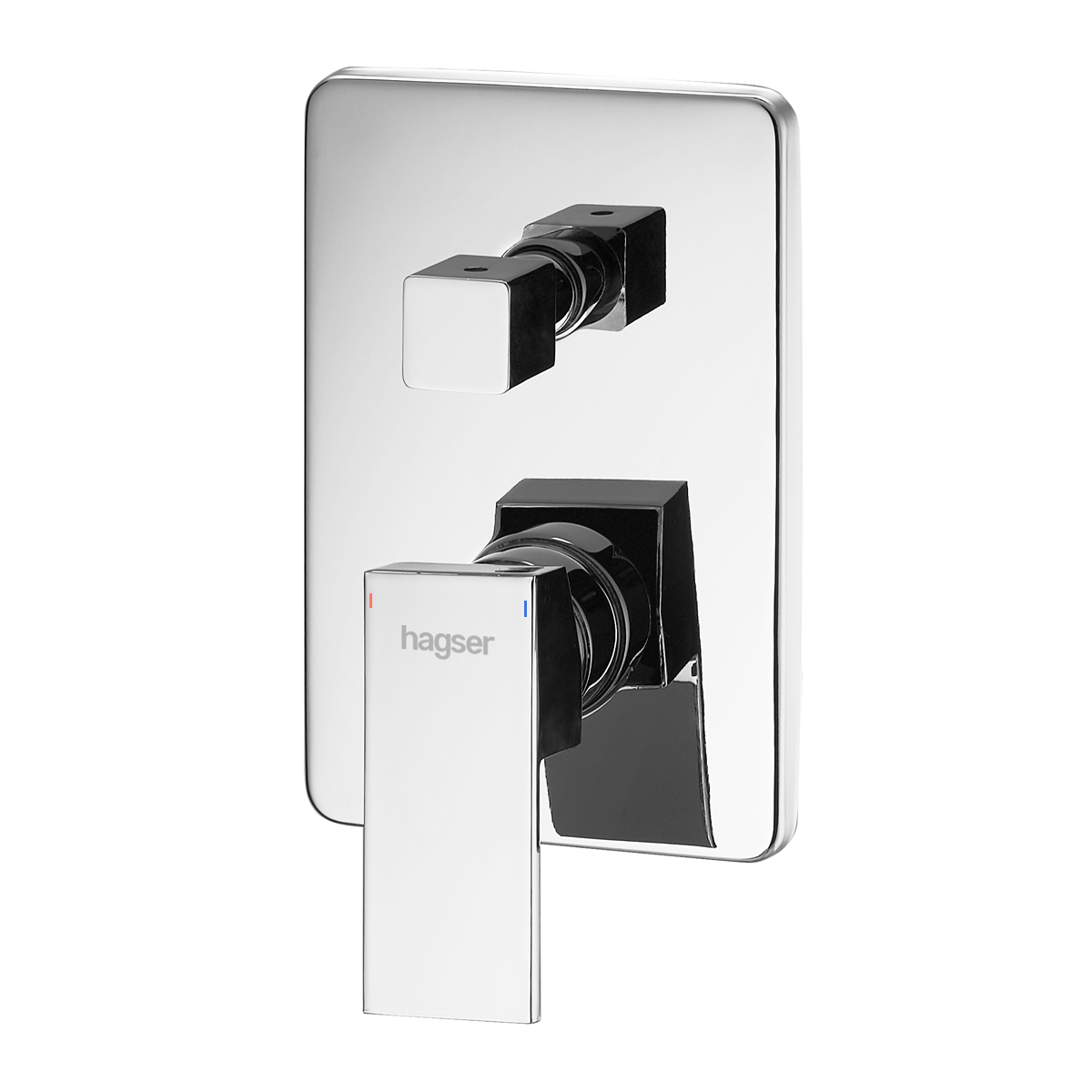 Hagser Ulva bateria wannowo-prysznicowa podtynkowa kompletna chrom HGR60000034 - Wysyłka w 24h
