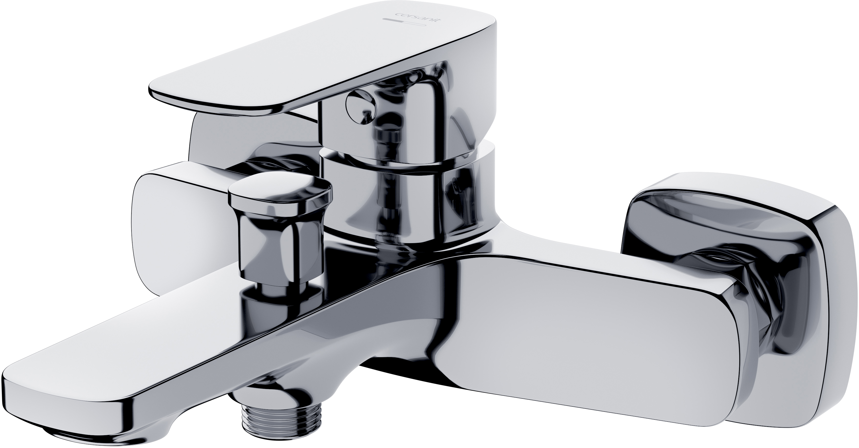 Cersanit Larga bateria wannowo-prysznicowa ścienna chrom S951-377 - Wysyłka w 24h