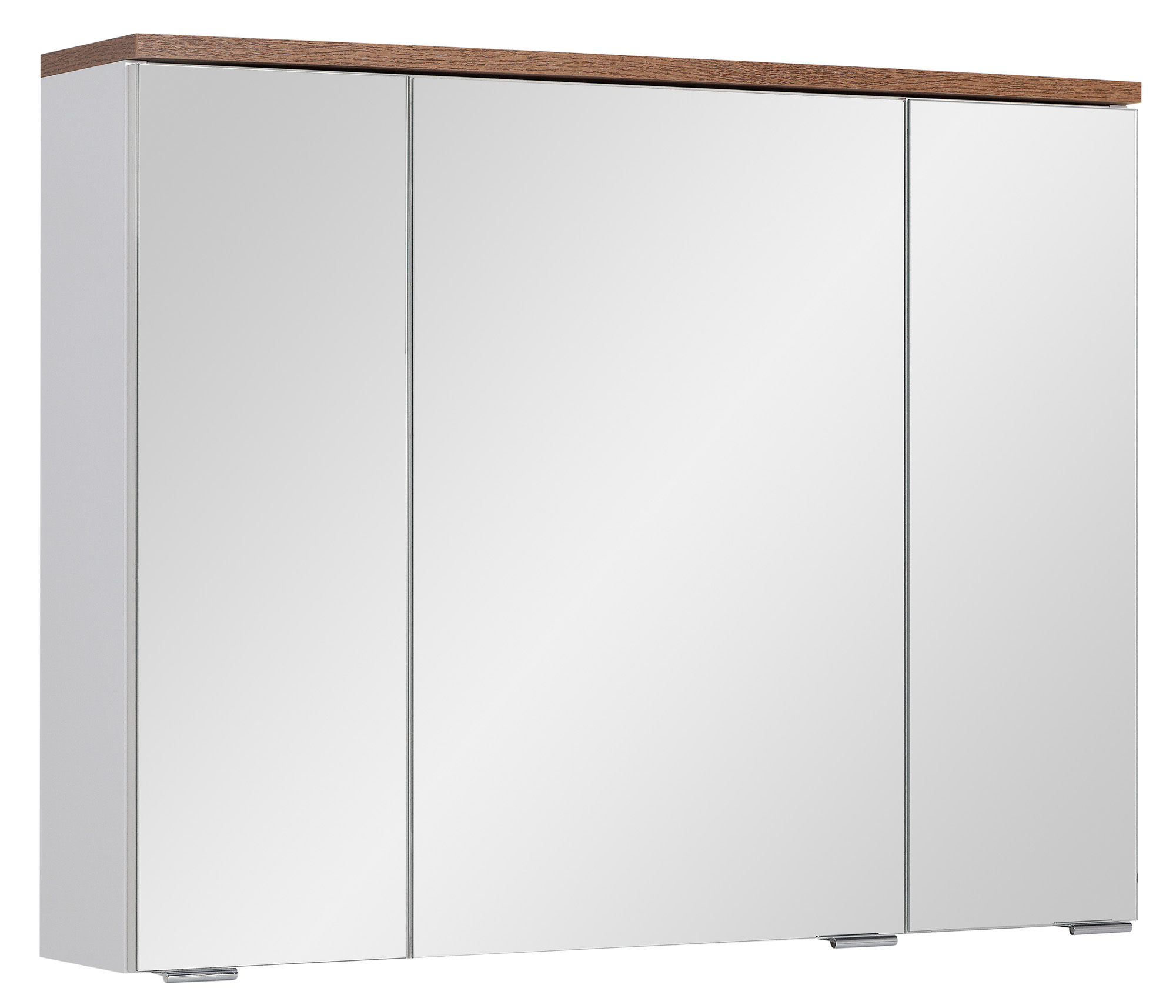 Astor Spek szafka 80 cm lustrzana biały połysk AM-KLS-800-C7