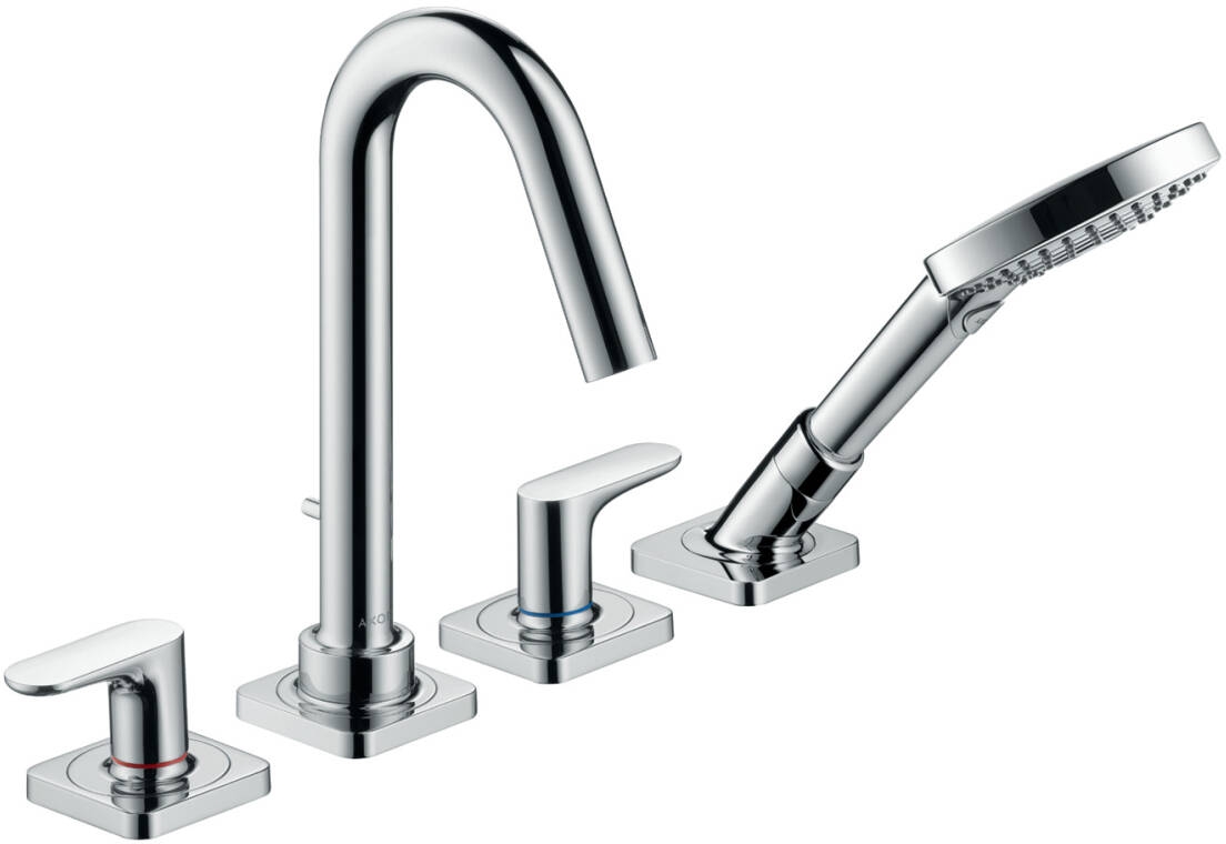Axor Citterio M bateria wannowo-prysznicowa 4-otworowa chrom 34444000