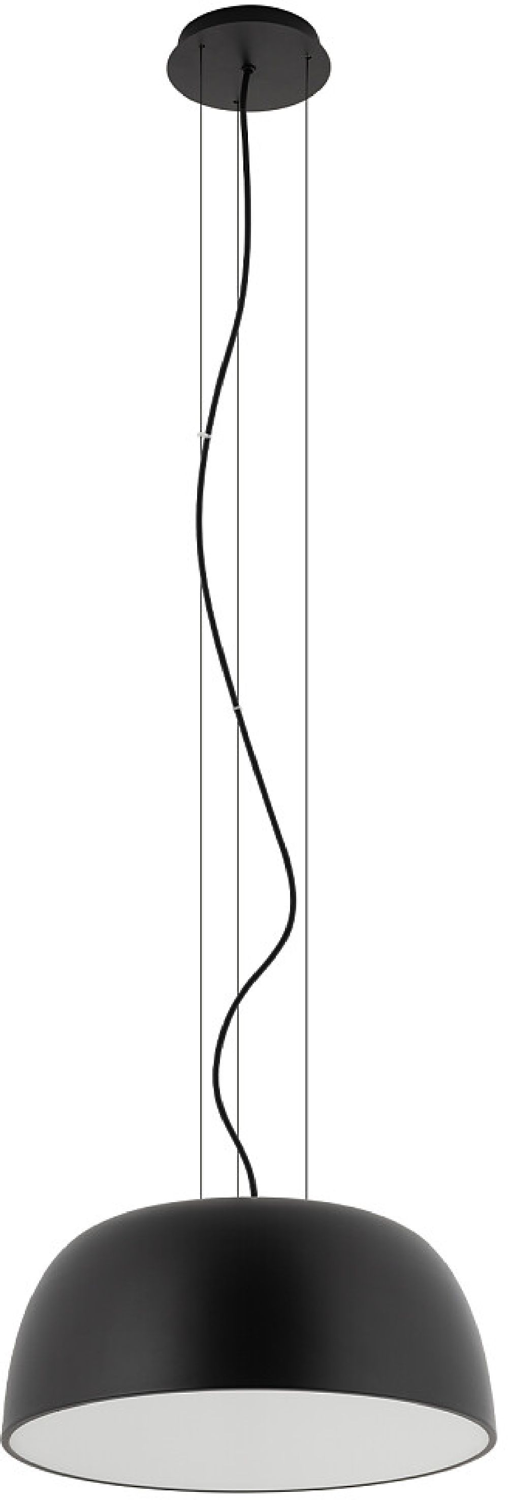 Nowodvorski Lighting Satellite lampa wisząca 3x25 W czarna 11225