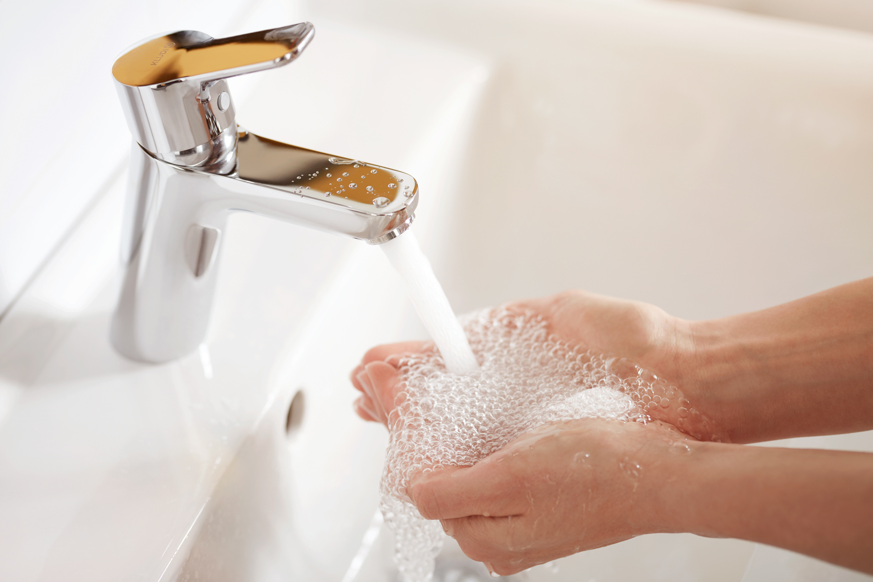 Kludi Pure&Easy bateria umywalkowa stojąca chrom 373820565