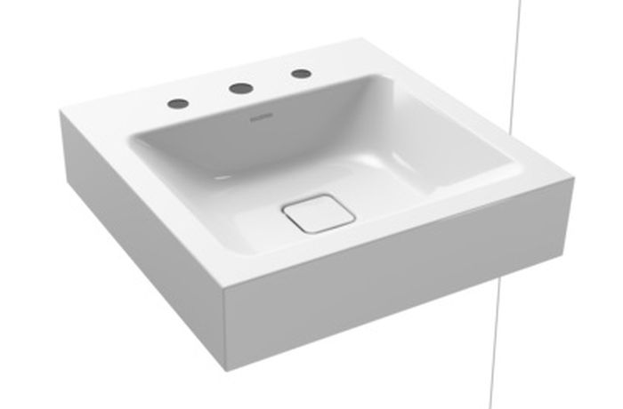 Kaldewei Cono umywalka 50 cm ścienna kwadratowa model 3079 biała 908606033001