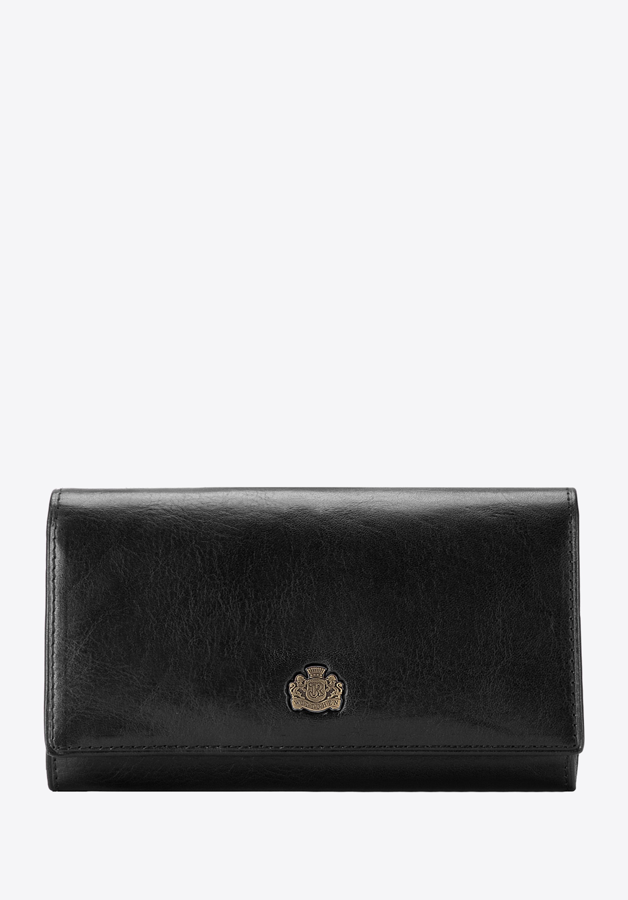 Damski portfel skórzany z kieszonką na zamek