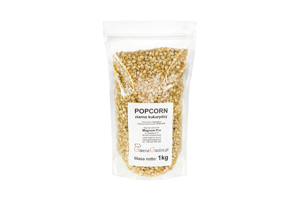Popcorn ziarno, ziarna kukurydzy pękającej 1kg