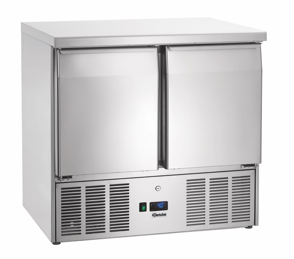 Stół chłodniczy 2-drzwiowy, stal nierdzewna, 214L Bartscher