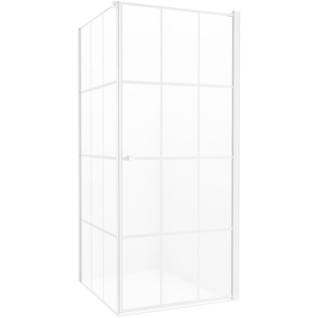 NEW TRENDY Kabina prysz SUPERIA WHITE PRAWA kwad 90x90x195 szkło czys