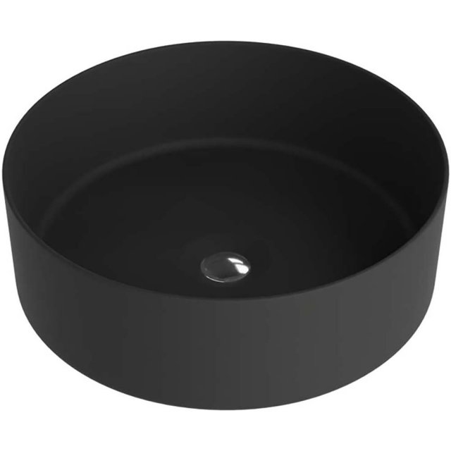 LAVITA Umywalka nablatowa MERIDA SLIM 37 czarna