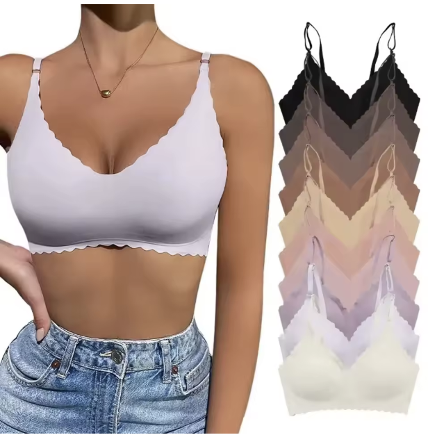 Bezszwowy biustonosz bralette 218