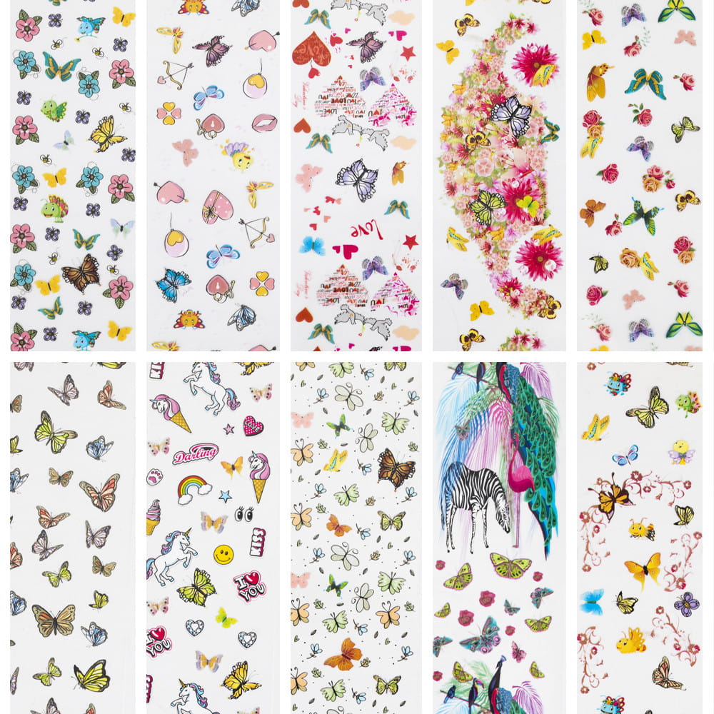 Folie transferowe 10 sztuk po 100 cm XKZ 33-04