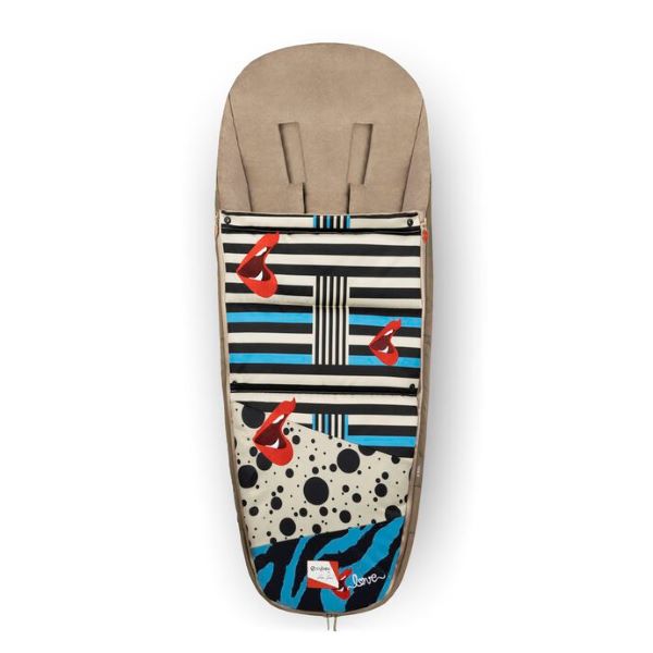 Cybex Śpiworek Platinum do wózków Priam, Mios i Balios -One Love by K.Kurkova