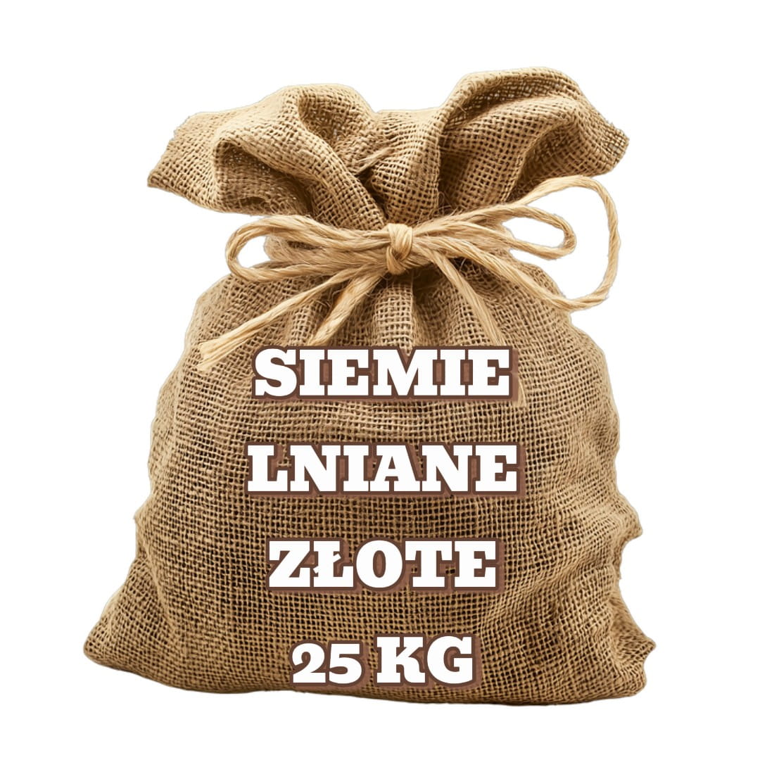 Siemię lniane złote 25 kg HURT